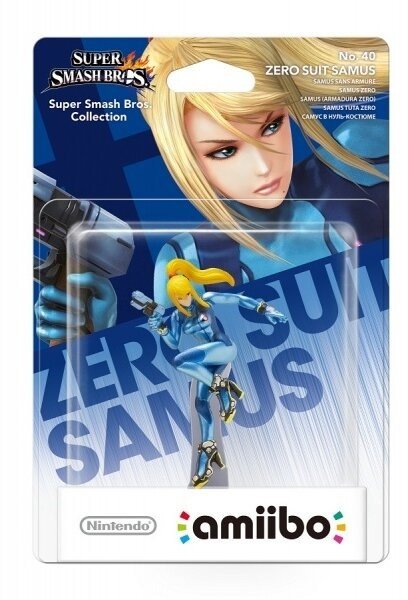 Figurka Amiibo Smash - Zero Suit Samus 40 - NIFA0640