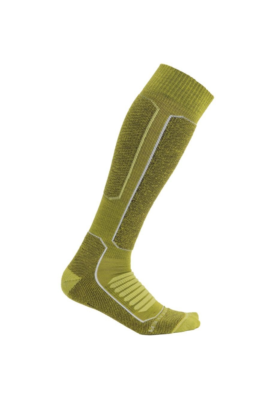 ICEBREAKER Mens Ski+ Medium OTC, Bio Lime/Nightshade/Snow velikost: S