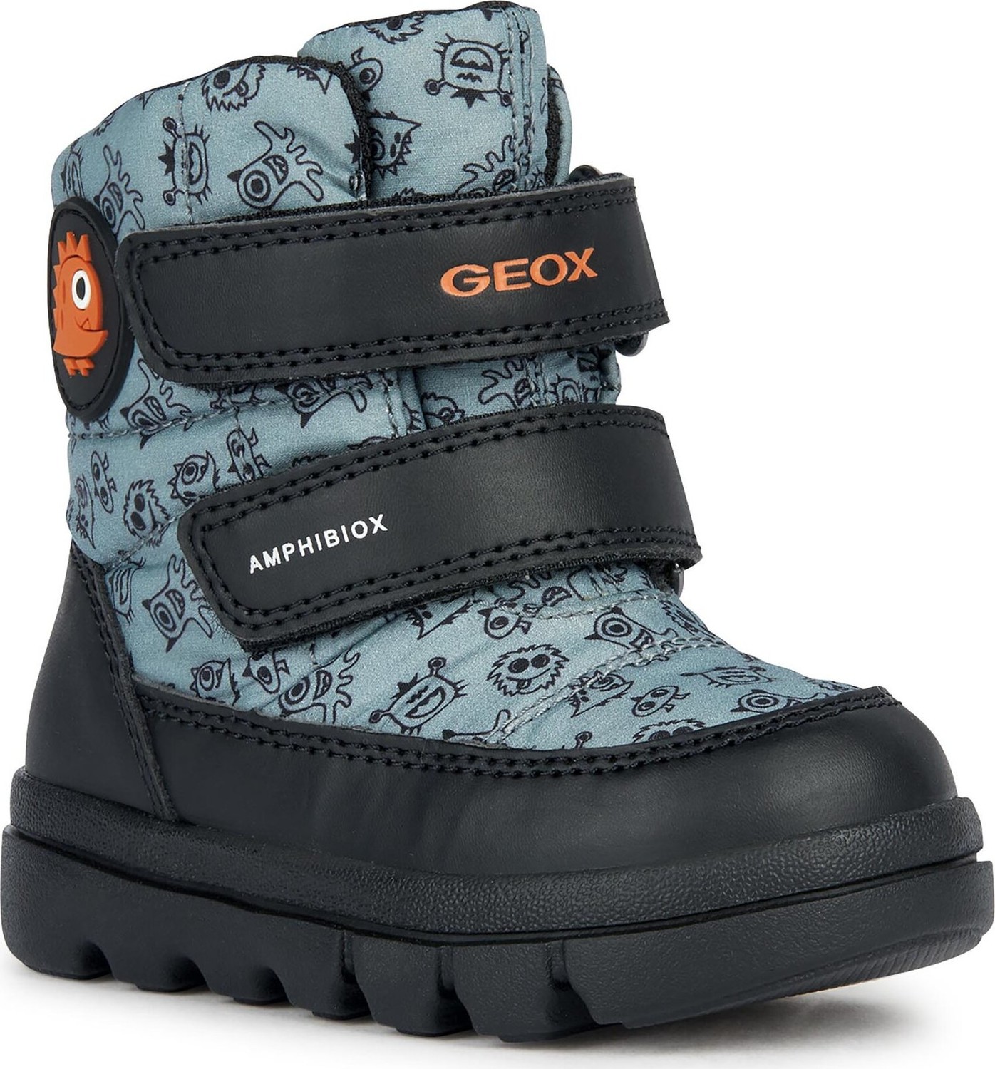 Kotníková obuv Geox B Willaboom Boy B Ab B365BF 0MNBC CF32T M Sage/Orange