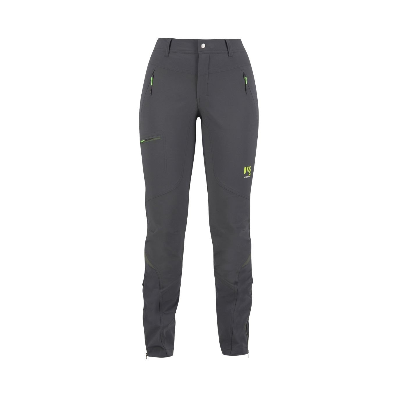 KARPOS Cevedale Evo W Pant, Black Sand/Thyme velikost: 42