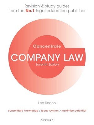 Company Law Concentrate - Law Revision and Study Guide (Roach Dr Lee (Senior Lecturer of Law Senior Lecturer of Law University of Portsmouth))(Paperback / softback)