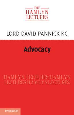 Advocacy (Pannick Kc David)(Paperback)
