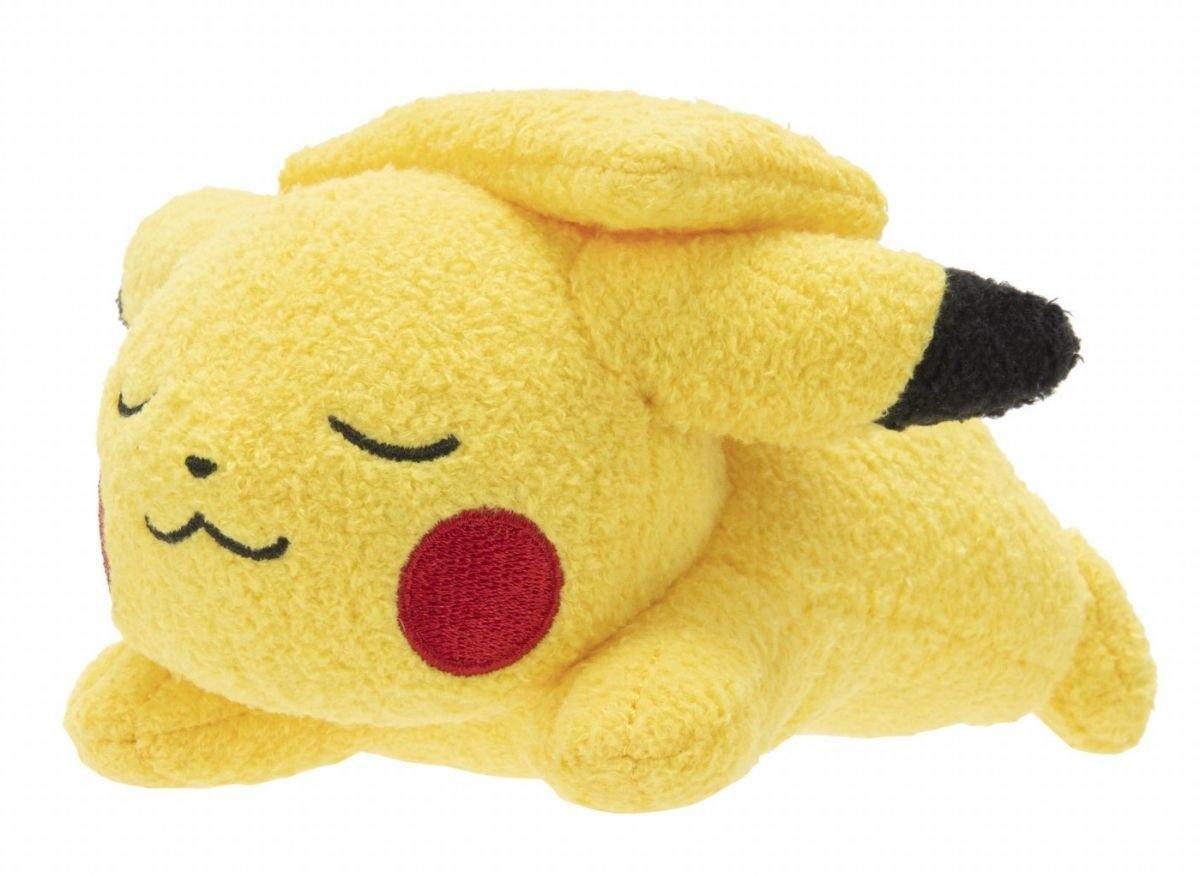 Jazwares Pokémon Spící plyšák Pikachu 12cm