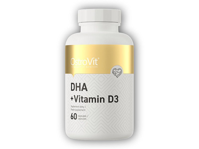 Ostrovit DHA + vitamin D3 60 kapslí