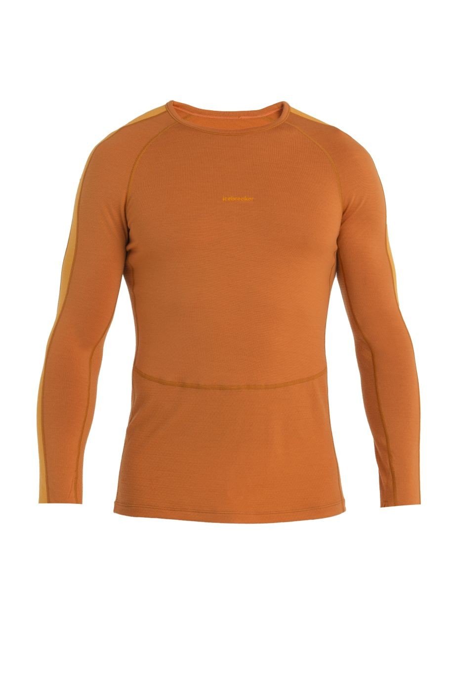 ICEBREAKER Mens ZoneKnit 260 LS Crewe, Earth/Solar velikost: M