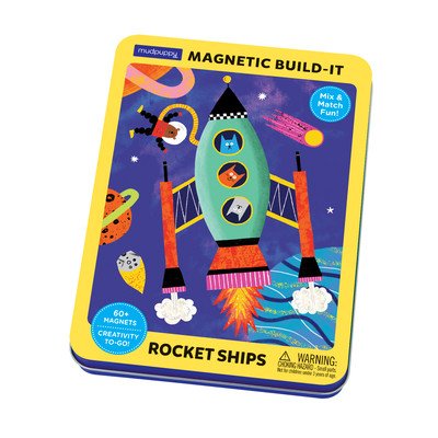 Magnet Tin Build Rocket Ships (Hodgson Rob)(Other)
