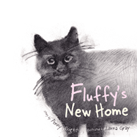 Fluffy's New Home - A funny and heartwarming true story about a stray cat (Wright Penny)(Paperback / softback)