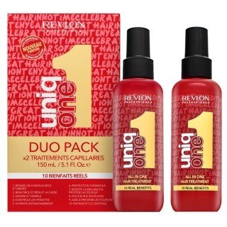 Revlon Professional Uniq One All In One Treatment Duo bezoplachová péče pro všechny typy vlasů 150 ml + 150 ml