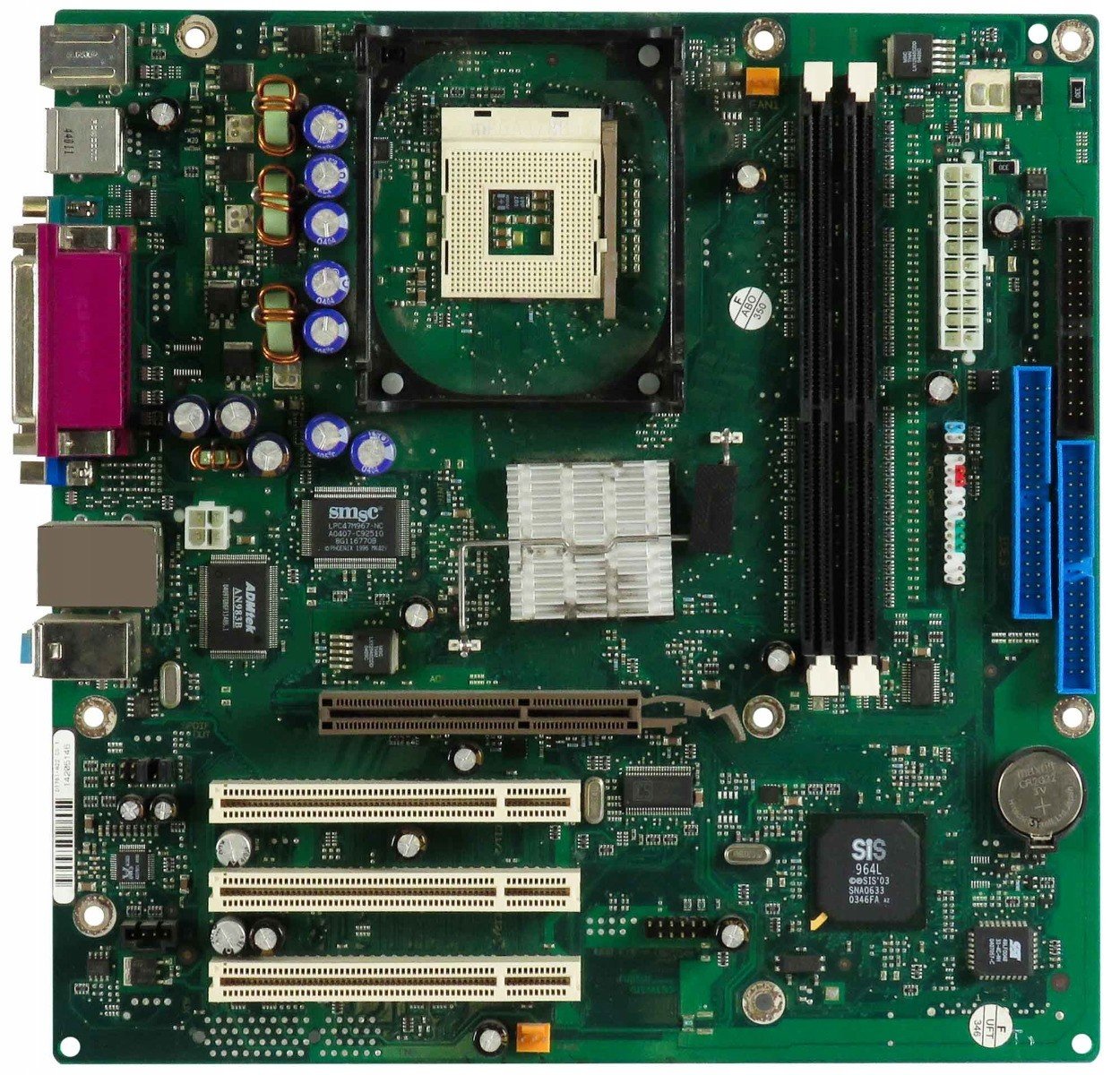 Fujitsu D1761-A22 GS1 PGA478 2x Ddr Agp Pci Ide