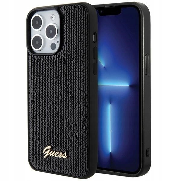 Guess kryt Cekiny Cover pro iPhone 15 Pro