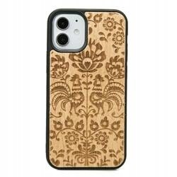 Dřevěné Pouzdro Pro Iphone 12 Mini polský Folk Case