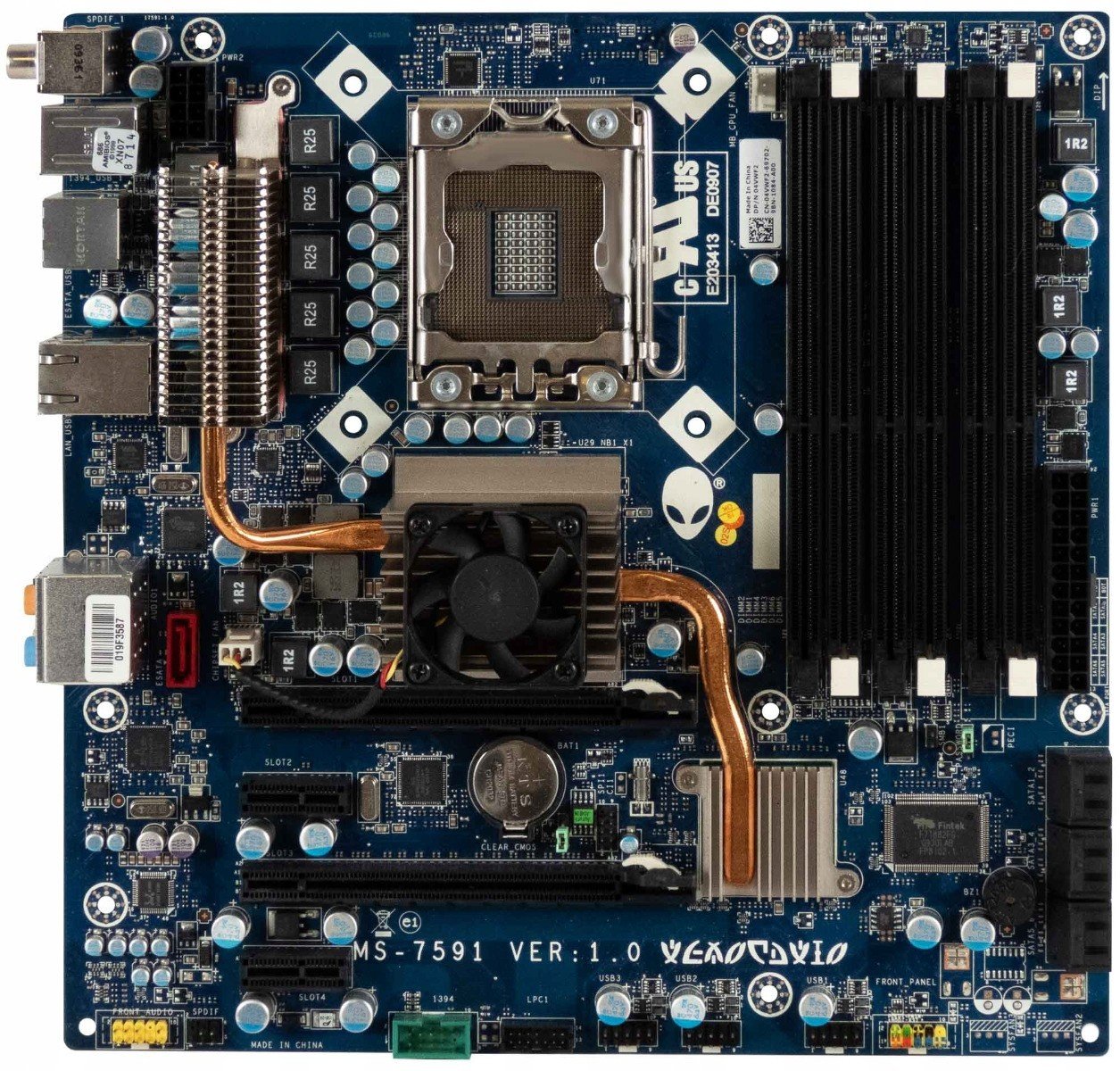 Dell 04VWF2 MS-7591 LGA1366 DDR3 mATX Alienware