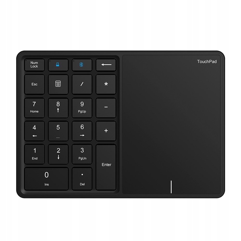 Bezdrátová Numerická Klávesnice Dual Touchpad