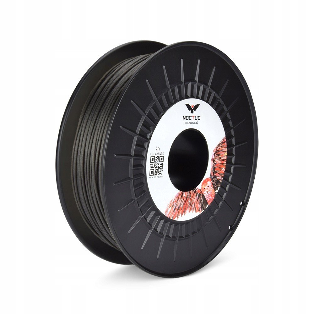 Filament Noctuo PA12CF15 Black 0,5kg 1,75mm