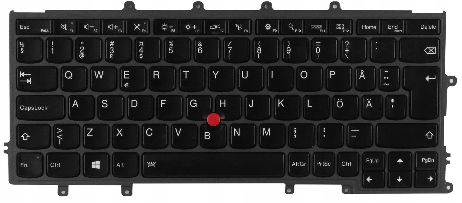 Lenovo 01AV566 CS13XBL-SWE Qwerty X240 X240S X250