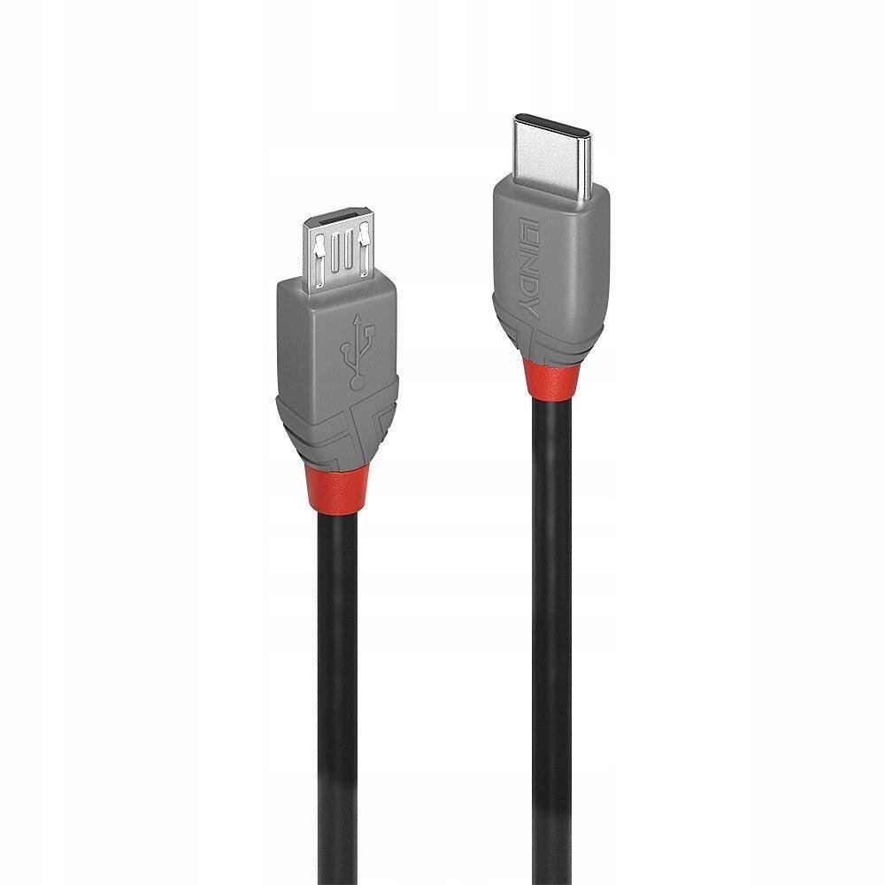 Kabel USB2 A To Micro-b 3M/ANTHRA 36893 Lindy