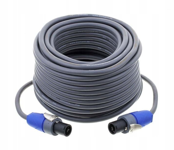 Reproduktorový kabel speakon 2x 2,5mm2 Neutrik 20 m