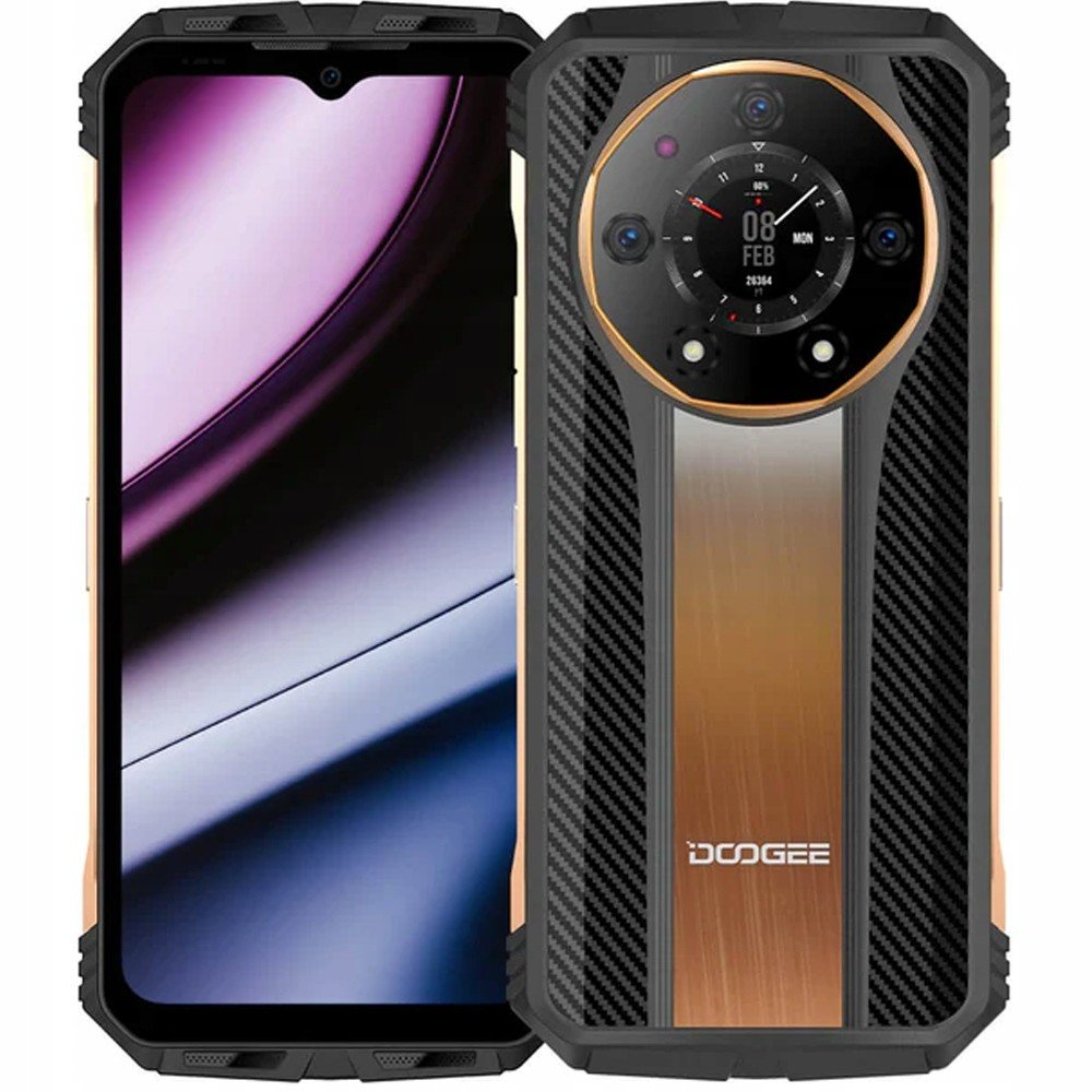 Doogee S110 12/256GB 10800mAh, smartphone, zlatá