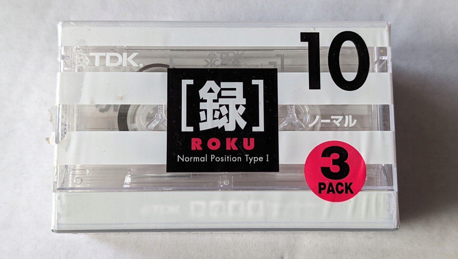 Tdk Roku 10 2000r Japan 3ks- 3pack