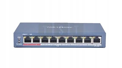 DS-3E0109P-E(C) Switch 9-portový (8xPoE)