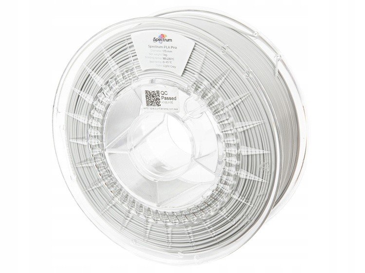 Spectrum Pla Pro 1,75 mm Světle Šedá 1 kg (ral 7035)