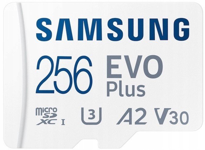 Paměťová Karta Micro Sd 256GB Samsung Evo+ Adaptér