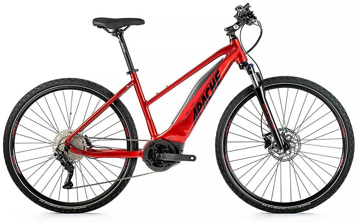 elektrokolo APACHE Matta 1 Bosch PF 500 Wh  červená vel.M