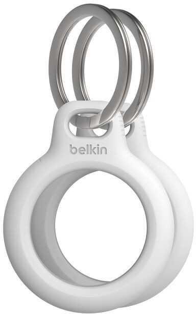 Belkin Bezpečné pouzdro na AirTag s kroužkem na klíče – černé & bílé – dual pack (MSC002btH35)