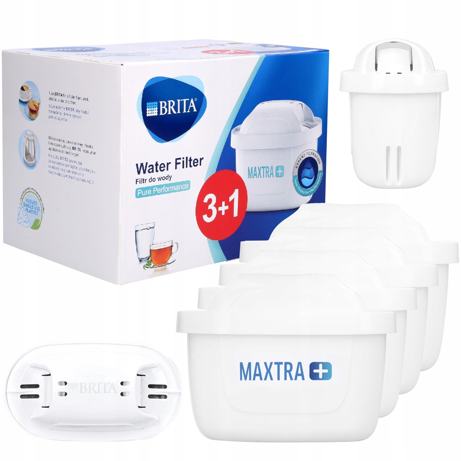 4 Náplně Maxtra Plus Filtr Do Konvice Brita Marella