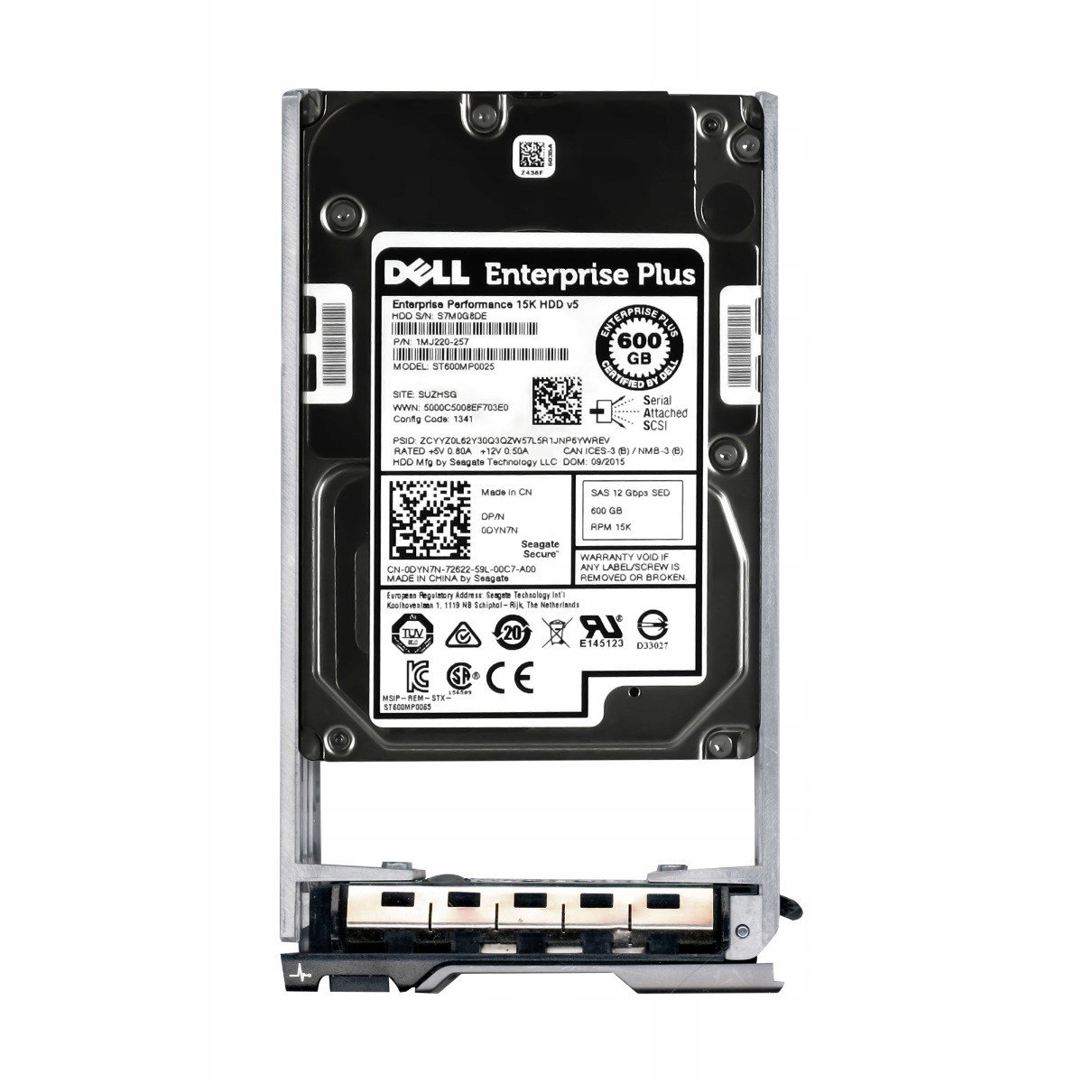 Dell 0DYN7N 600GB 15K 128MB SAS-3 2.5' ST600MP0025