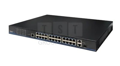 Switch VONT-SP1124L-V2 Optiva PoE, 24 Fe Po portů