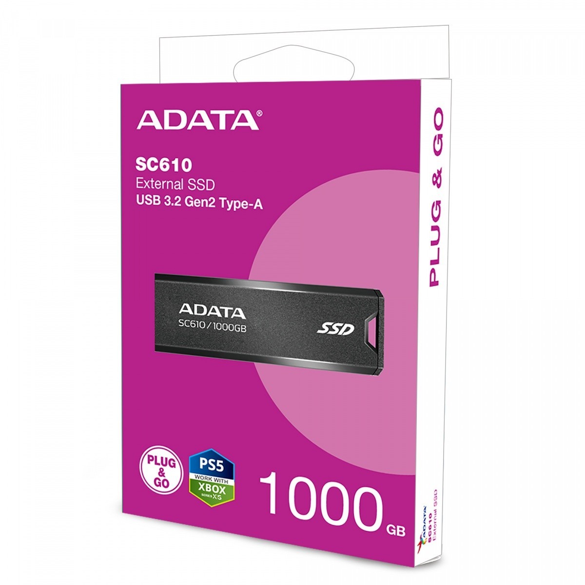 Adata externí Ssd disk SC610 1000 Gb 1TB USB3.2