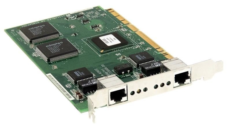 Adaptec ANA-62022 10/100 Mbps 2xRJ45 Network Pci-x