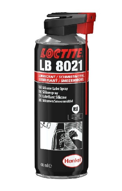 Loctite LB 8021 - silikonový sprej 400 ml