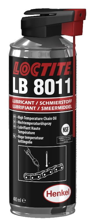 Loctite LB 8011 - syntetický olej na řetězy 400 ml
