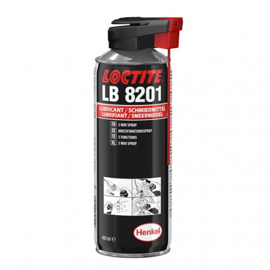 Loctite LB 8201 - univerzální pěti účelový sprej 400 ml