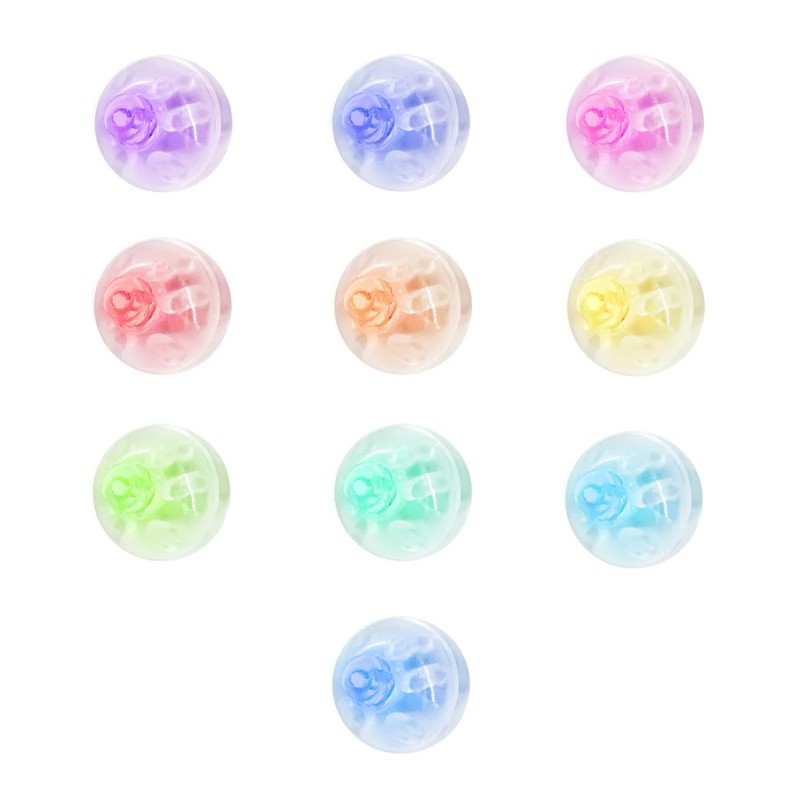 LED diody do balónků mix barev 10 ks