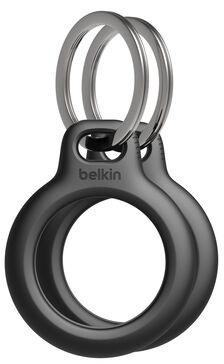 Belkin Bezpečné pouzdro na AirTag s kroužkem na klíče – černé – dual pack (MSC002btBK)