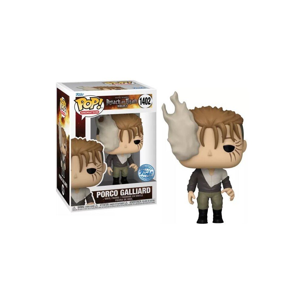 Funko POP Animation: Attack on Titan - Porco Galliard (exclusive special edition)