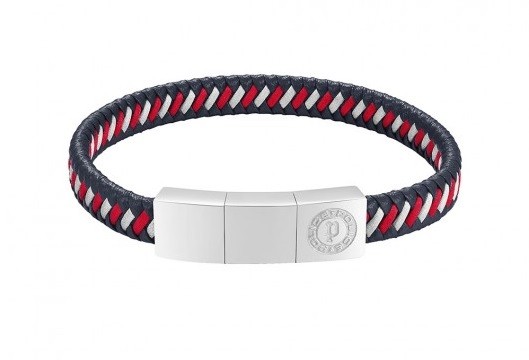 Police Módní kožený náramek Twist PEAGB0034003