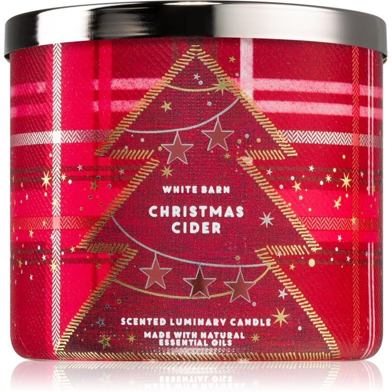 Bath & Body Works Christmas Cider vonná svíčka 411 g