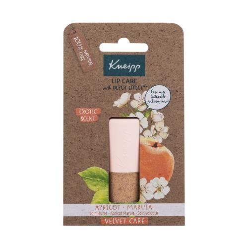Kneipp Lip Care Apricot & Marula 4,7 g vyživující balzám na rty pro ženy