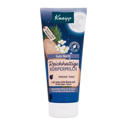 Kneipp Good Night Rich Body Lotion 200 ml intenzivní noční tělové mléko unisex