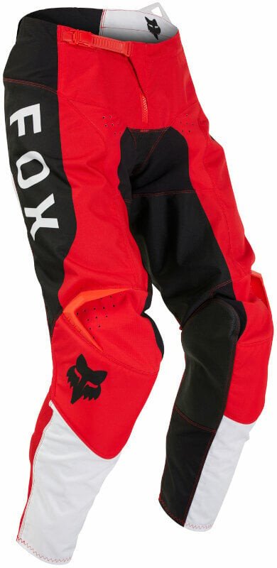 FOX 180 Nitro Pant Fluorescent Red 30 Motokrosové kalhoty