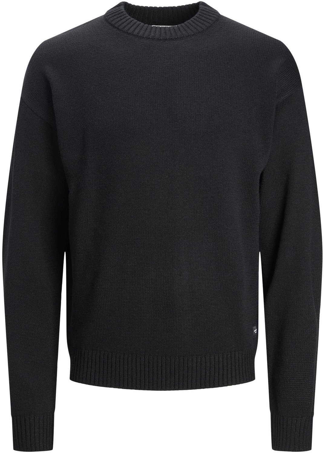 Jack&Jones Pánský svetr JJEJACK Regular Fit 12236774 Black XXL