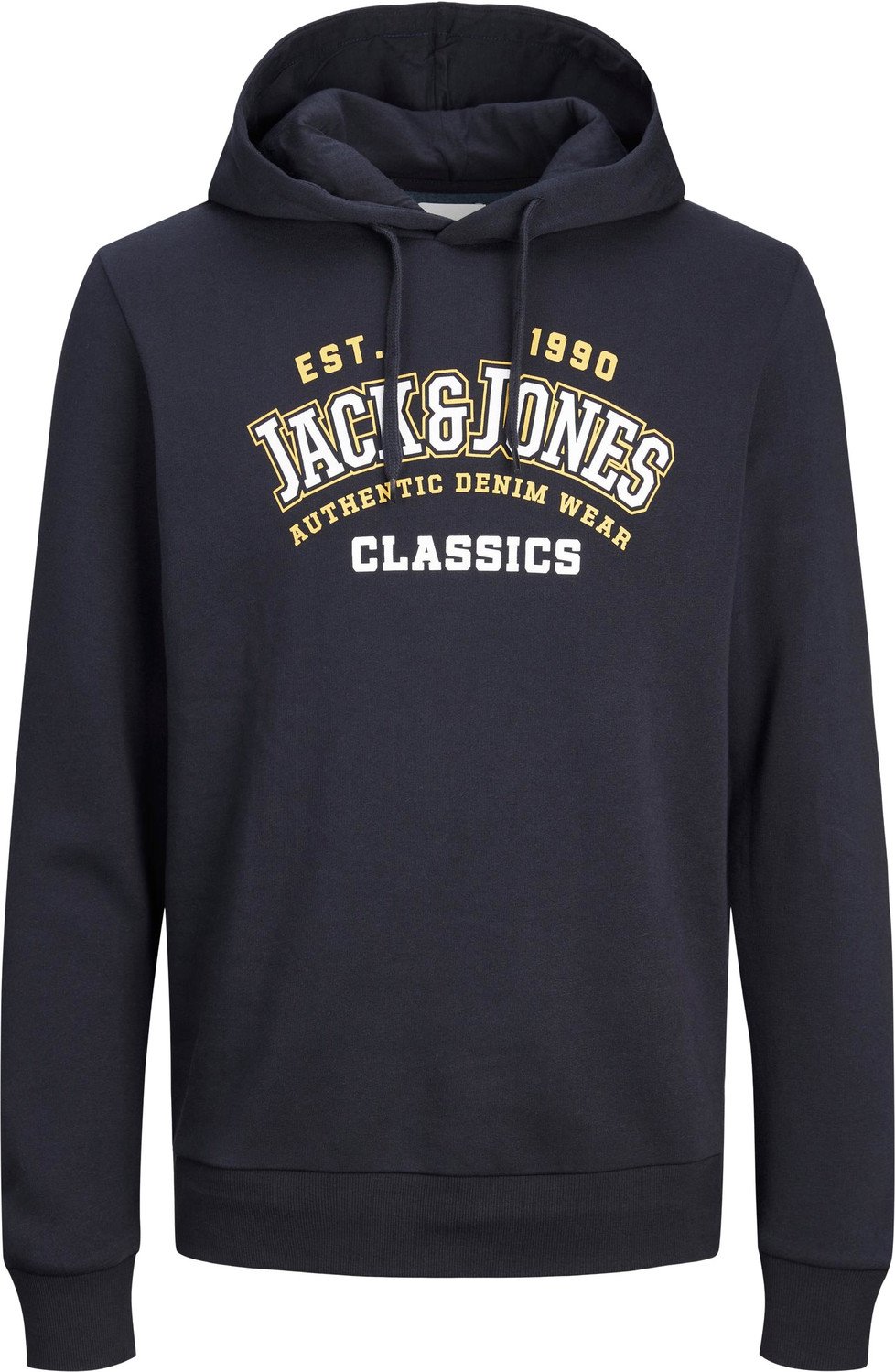 Jack&Jones Pánská mikina JJELOGO Regular Fit 12233597 Dark Navy XXL