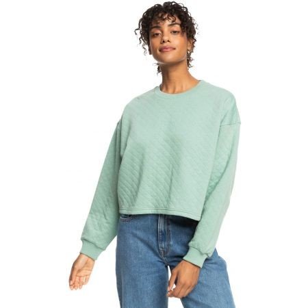 Mikina Roxy Surf Break Crew - Zelená - L