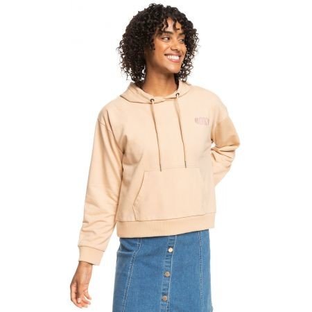 Mikina Roxy Afternoon Hike A - Béžová - M