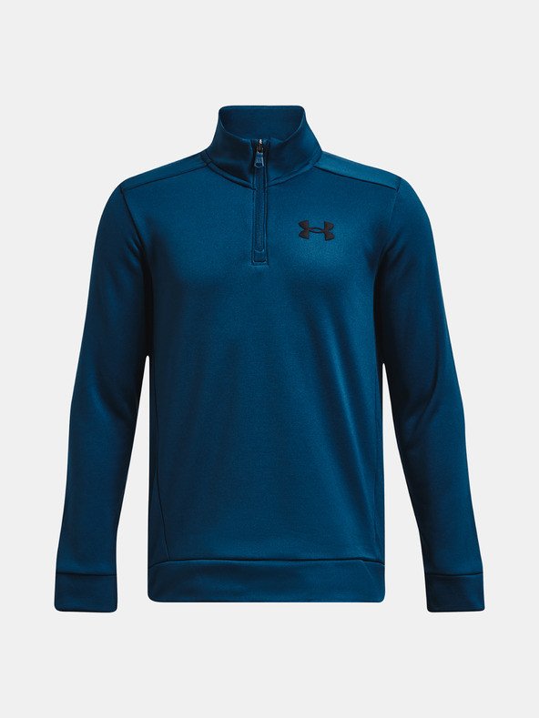 Under Armour UA Armour Fleece 1/4 Zip-BLU Mikina Modrá