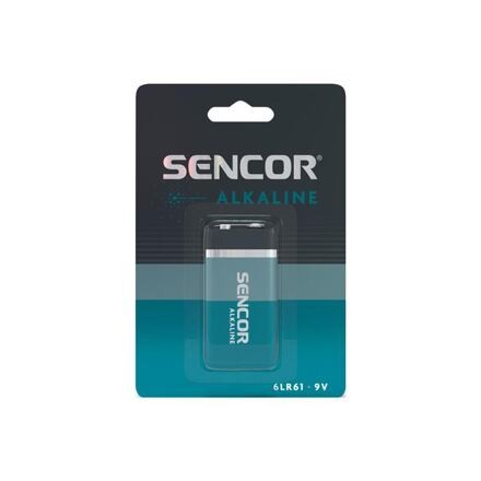 Sencor baterie SBA 6LR61 1BP 9V Alkaline